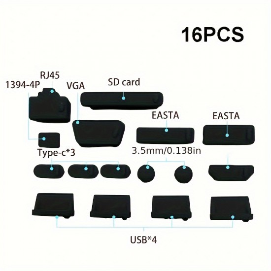 USB Computer Dust Protection Cover
