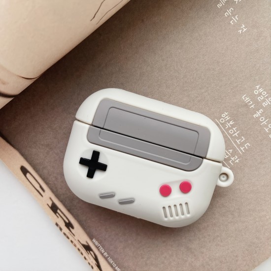 1pc Game Console Design Earphone Protective Case With Keychain For Airpods 1/2/3 Pro, Christmas Gift For Women/Kids/Children/Men/Adults