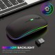 Rechargeable 5.2 BT Wireless Mouse - Compatible with Macbook Air, Xiaomi Pro Mouse, Matebook Laptop, IPad Tablet, MatePad